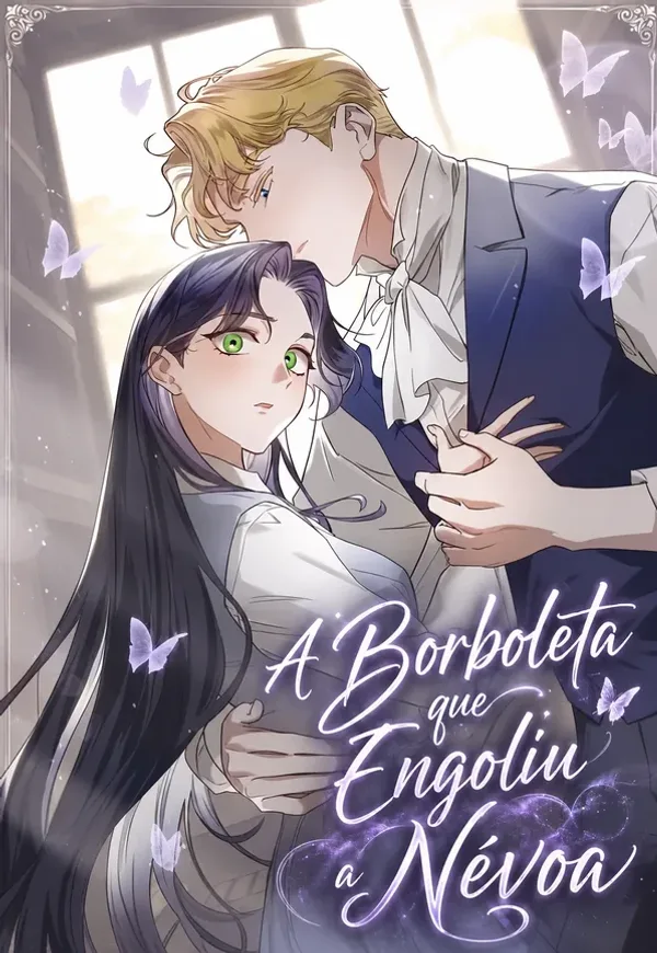 Capa de A Borboleta que Engoliu a Névoa