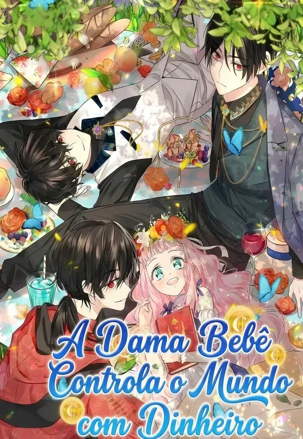 Capa de A Dama Bebê Controla o Mundo com Dinheiro