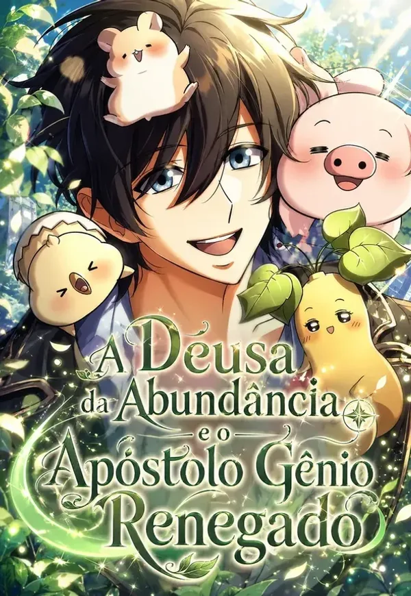 Capa de A Deusa da Abundância e o Apóstolo Gênio Renegado - IA A partir do 34