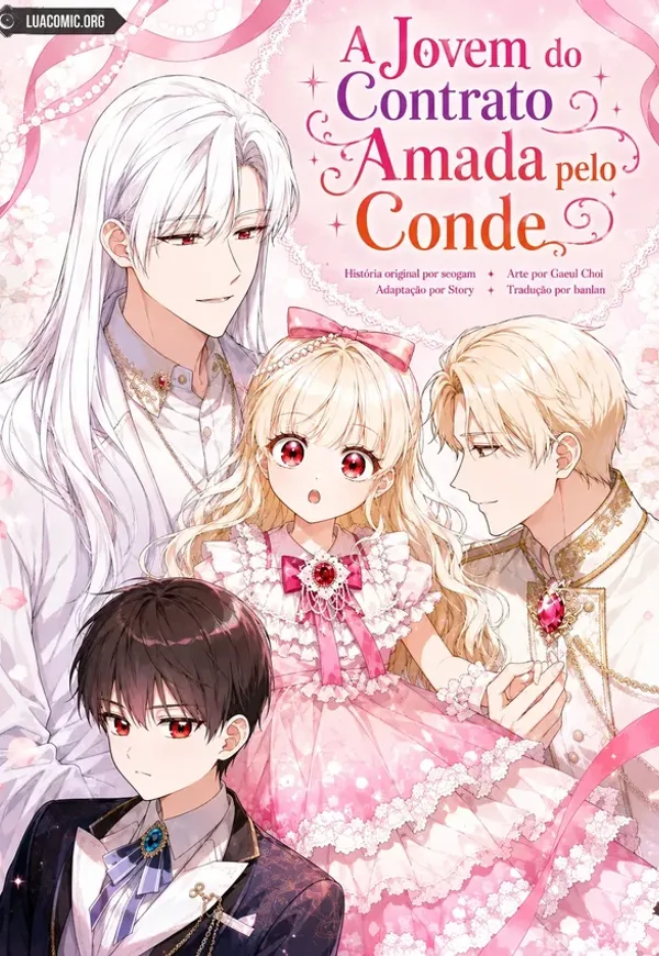 Capa de A Jovem do Contrato Amada pelo Conde