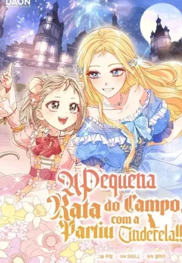 Capa de A Pequena Rata do Campo Partiu com a Cinderela