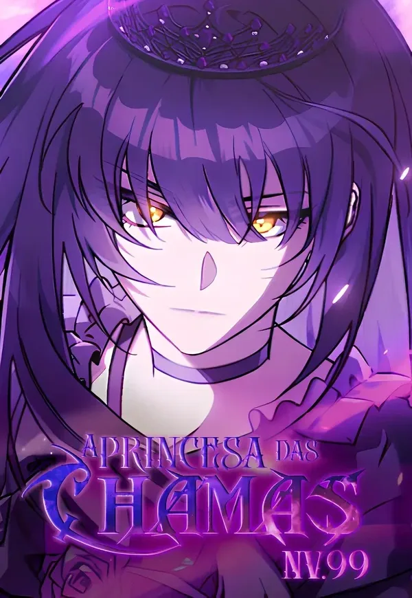 Capa de A Princesa das Chamas Negras Niv.99