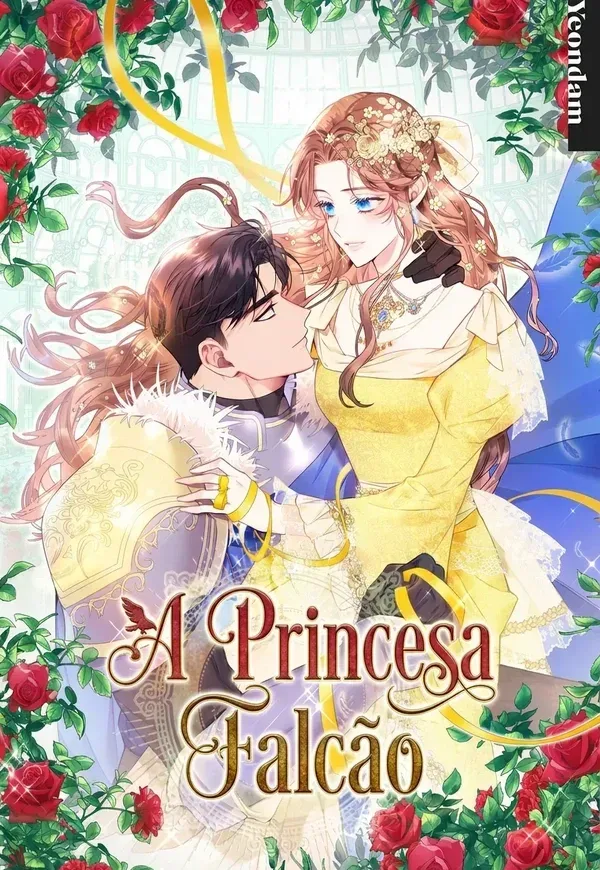 Capa de A Princesa Falcão