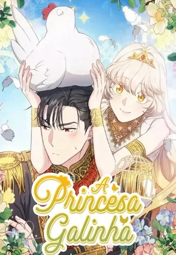 Capa de A Princesa Galinha
