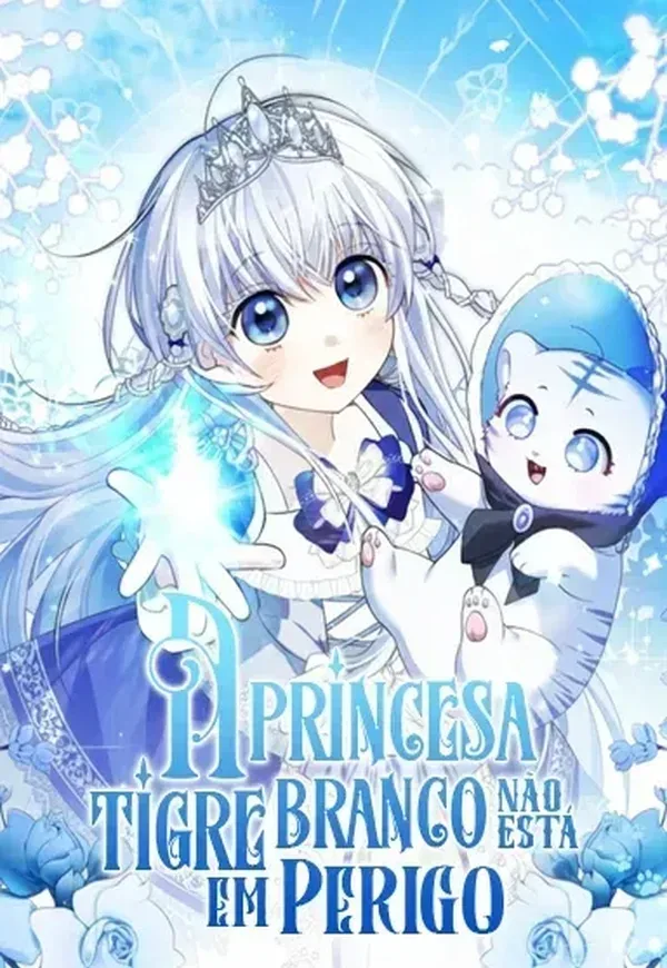 Capa de A Princesa Tigre Branco não está em perigo