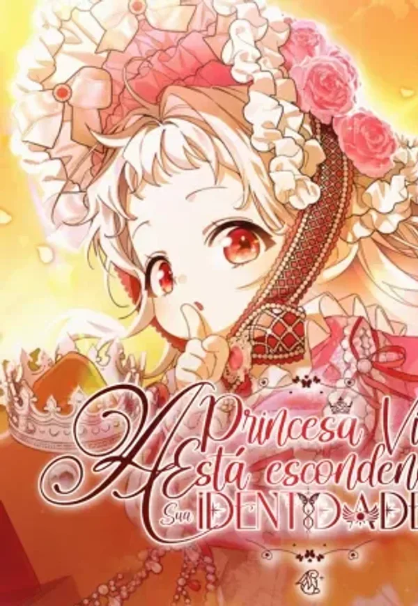 Capa de A princesa Vilã Está Escondendo sua Identidade