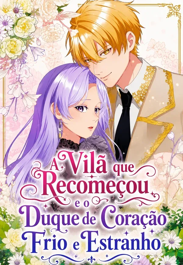 Capa de A Vilã Recomeçando e o Estranho Duque de Coração Frio