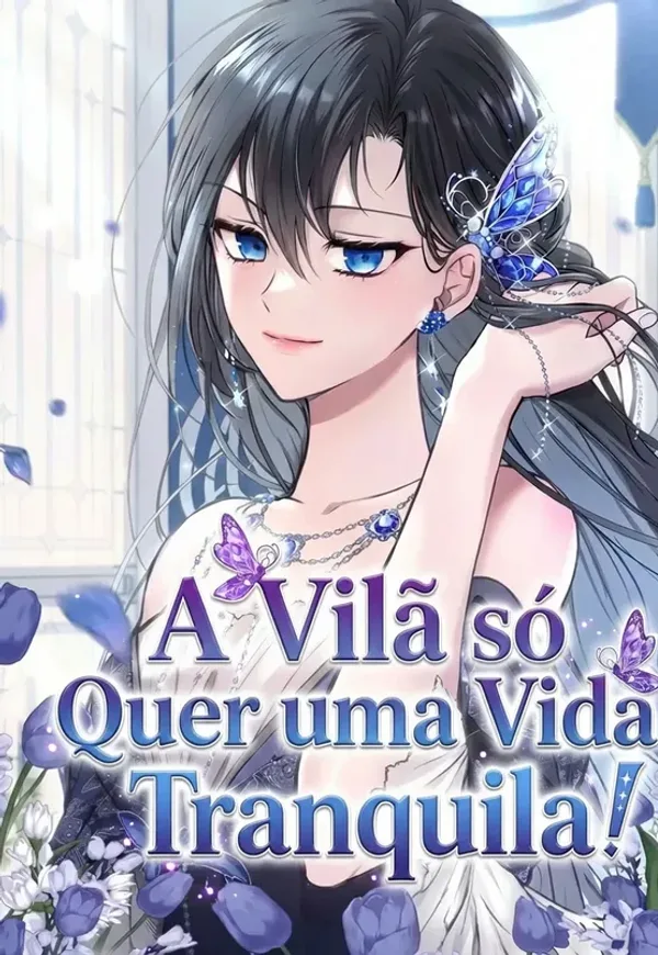 Capa de A Vilã só Quer uma Vida Tranquila