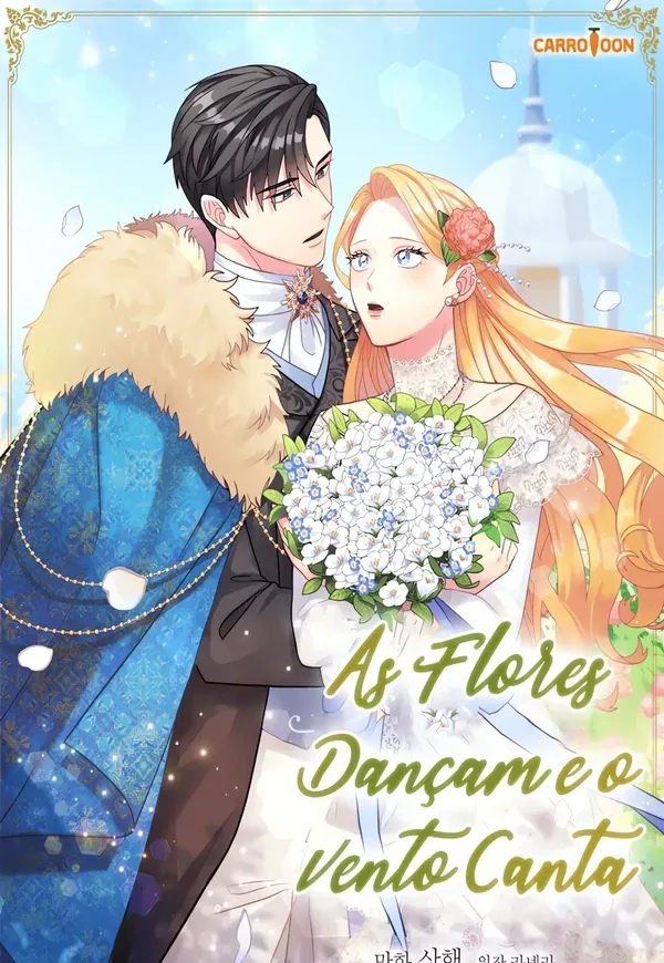 Capa de As Flores Dançam e o Vento Canta