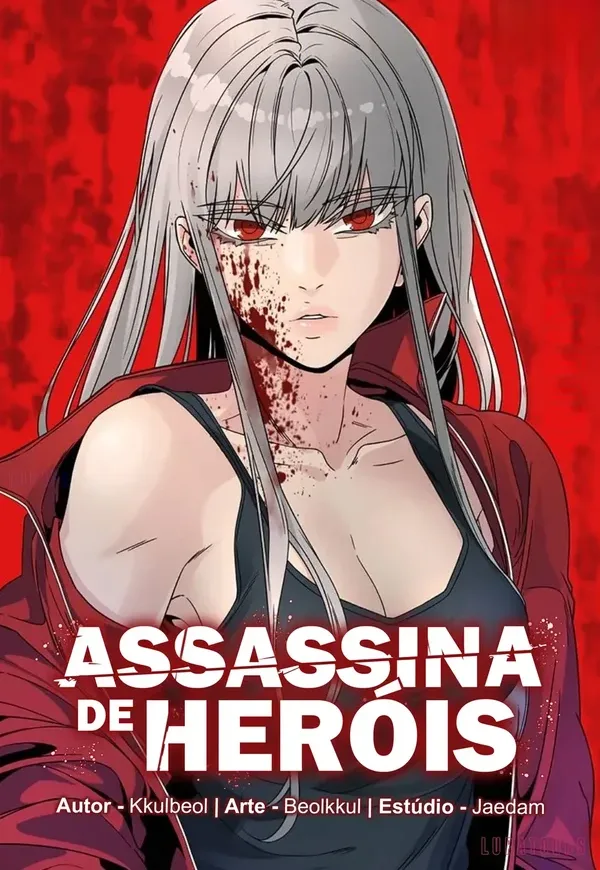 Capa de Assassina de Heróis