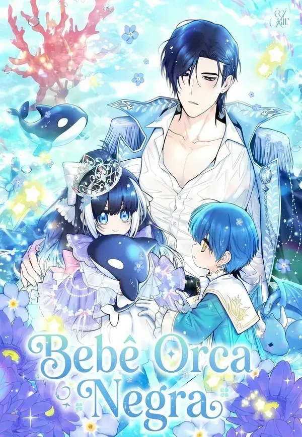 Capa de Bebê Orca Negra