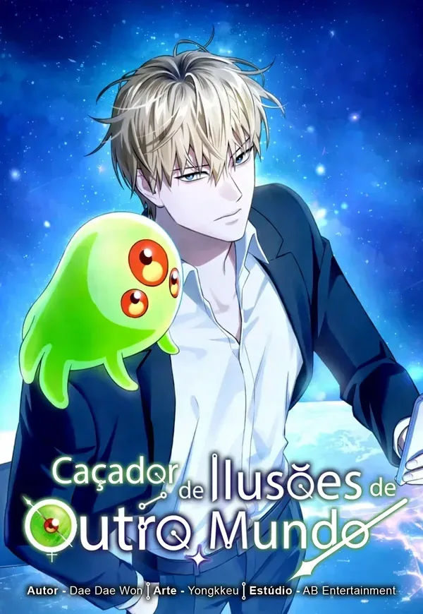 Capa de Caçador de Ilusões de Outro Mundo