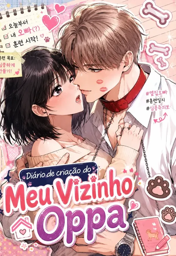 Capa de Diário de criação do Meu Vizinho Oppa