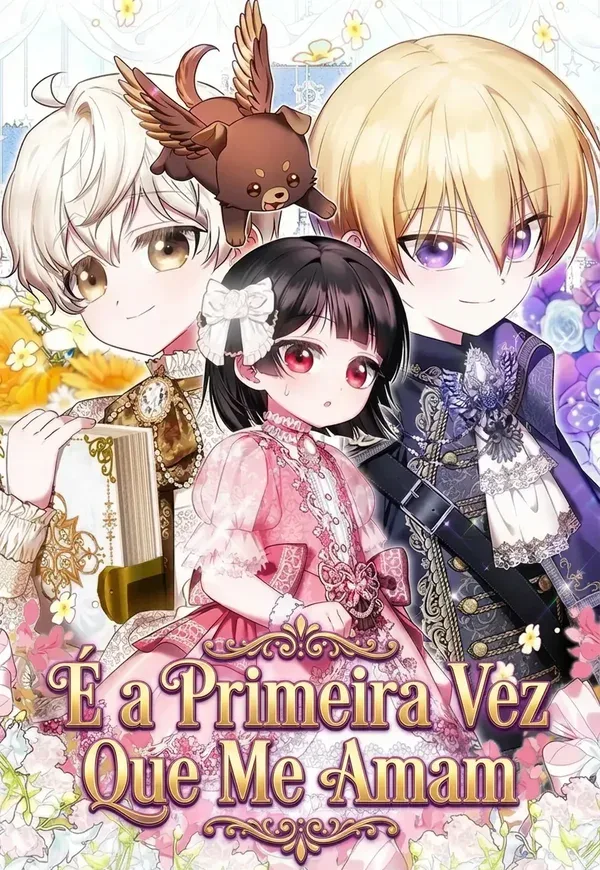 Capa de É a Primeira Vez Que Me Amam