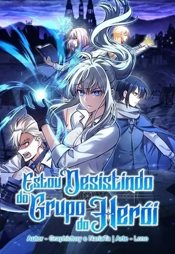 Capa de Estou Desistindo do Grupo do herói