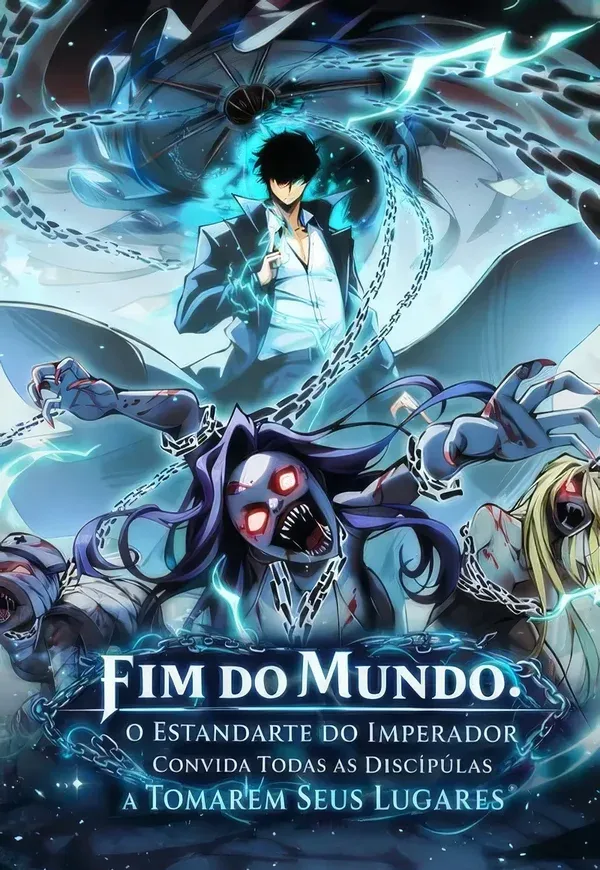 Capa de Fim do Mundo: O Estandarte do Imperador Convida Todas as Discípulas a Tomarem Seus Lugares