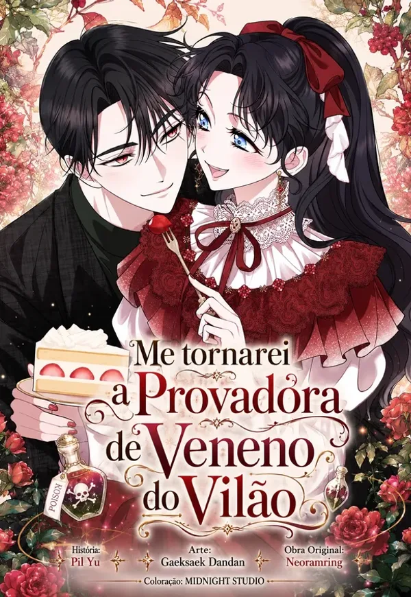 Capa de Me tornarei a Provadora de Veneno do Vilão