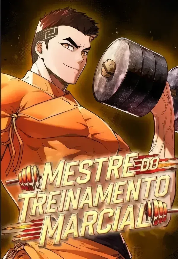 Capa de Mestre Do Treinamento Marcial - Treinador Genial de Artes Marciais