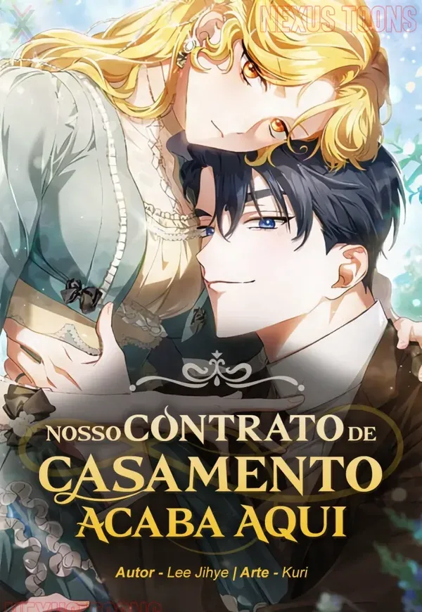 Capa de Nosso casamento por contrato acaba aqui