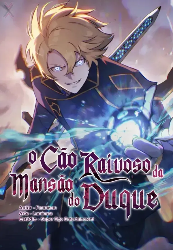 Capa de O Cão Raivoso da Mansão do Duque