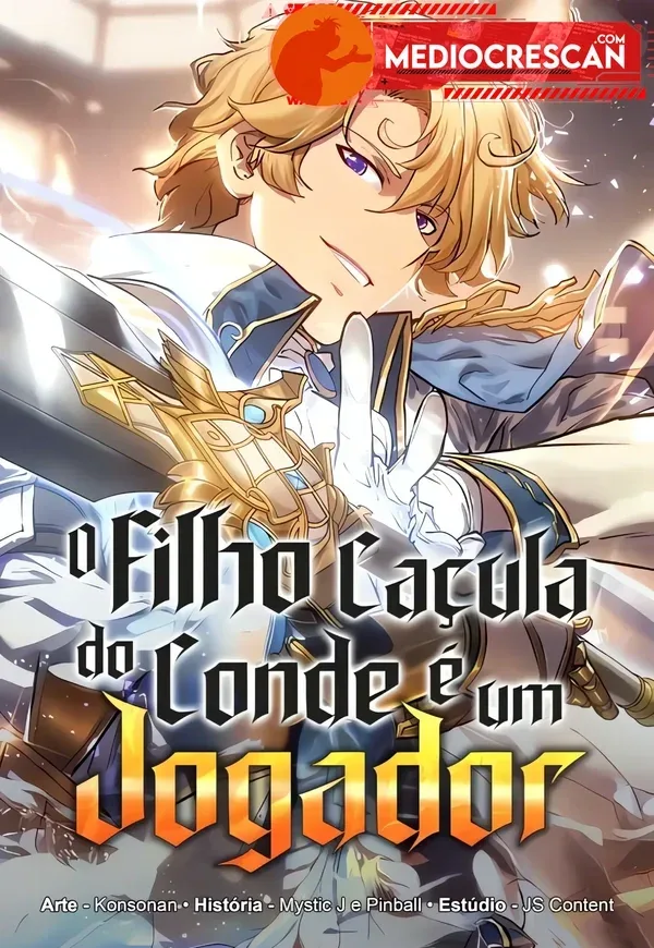Capa de O Filho Caçula do Conde é um Jogador