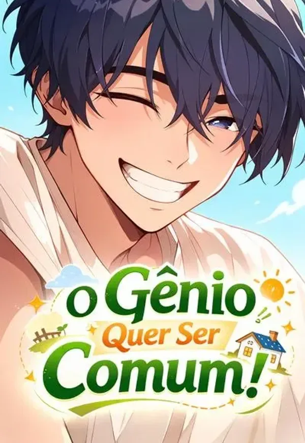 Capa de O Gênio Quer Ser Comum!