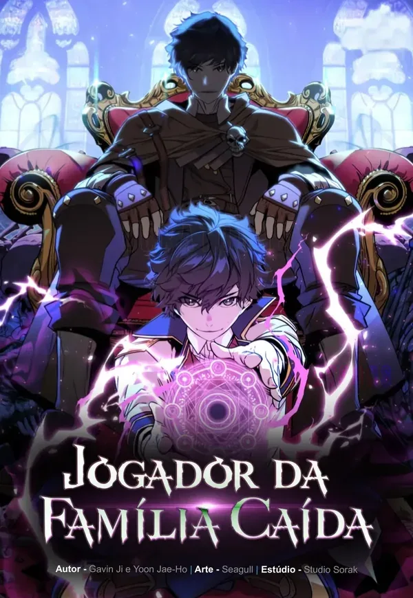 Capa de O Jogador da Família Caída