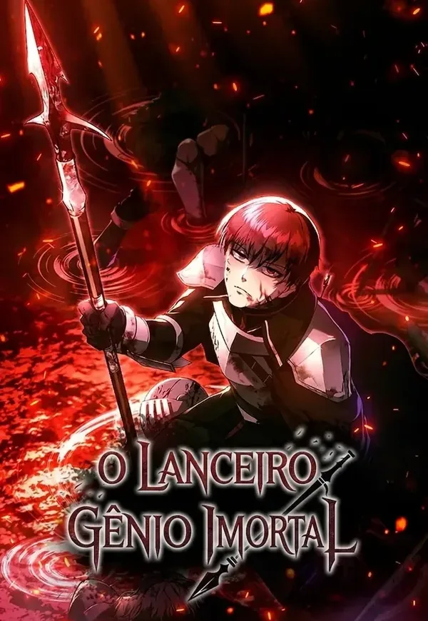 Capa de O Lanceiro Gênio Imortal