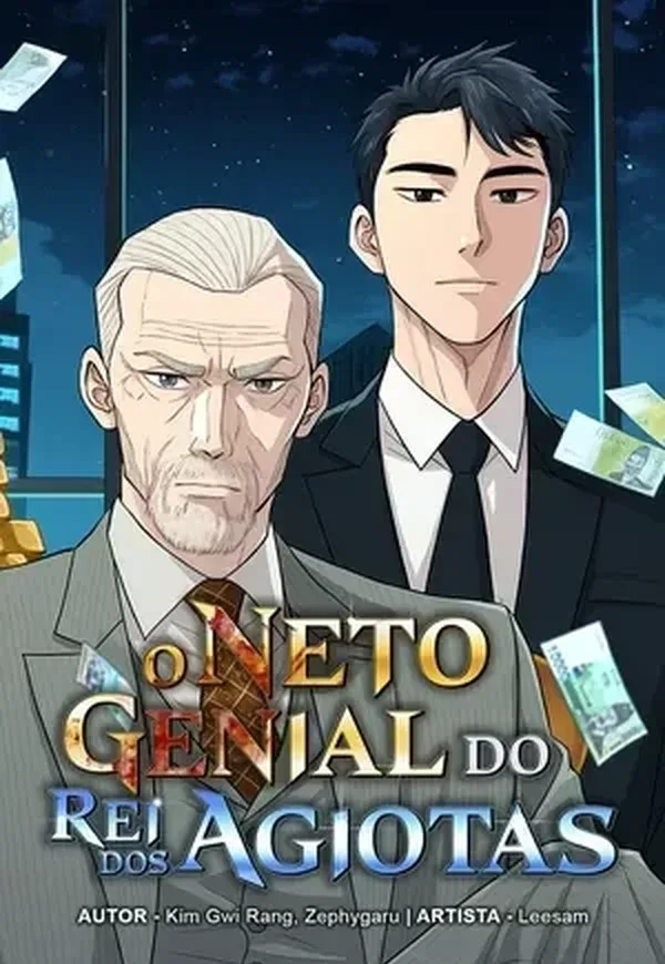 Capa de O Neto Genial do Rei dos Agiotas