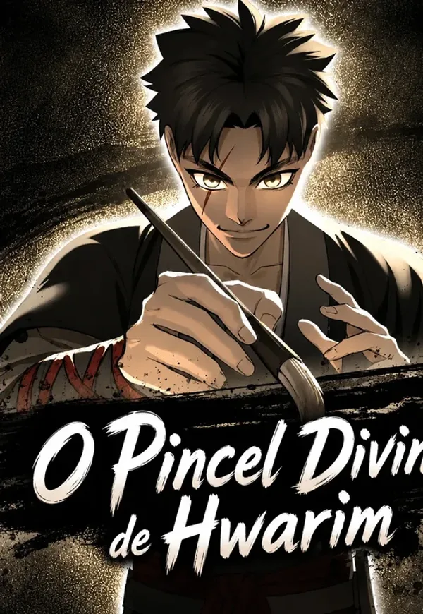 Capa de O Pincel Divino de Hwarim