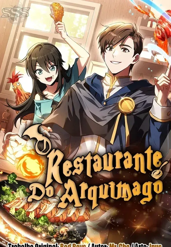 Capa de O restaurante do arquimago