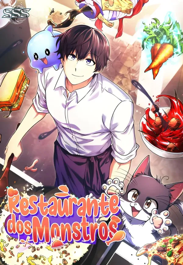 Capa de O Restaurante dos Monstros