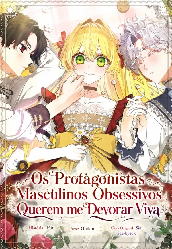 Capa de Os Protagonistas Masculinos Obsessivos Querem me Devorar Viva