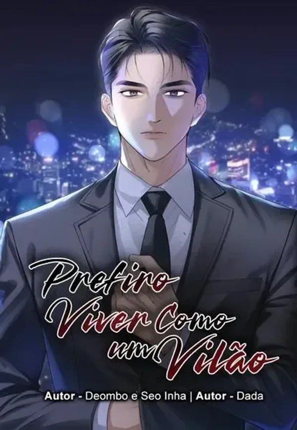 Capa de Prefiro Viver Como um Vilão