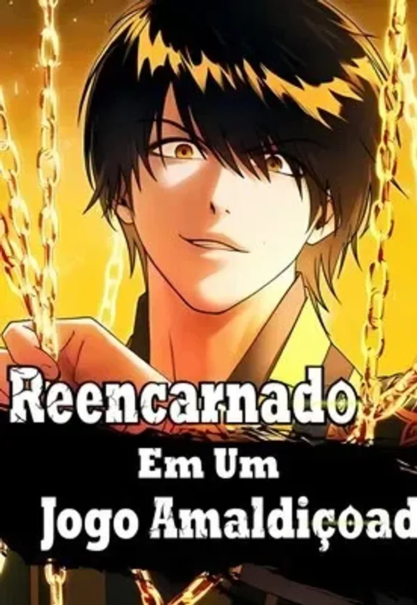 Capa de Reencarnado em um Jogo Amaldiçoado - IA a partir do 11