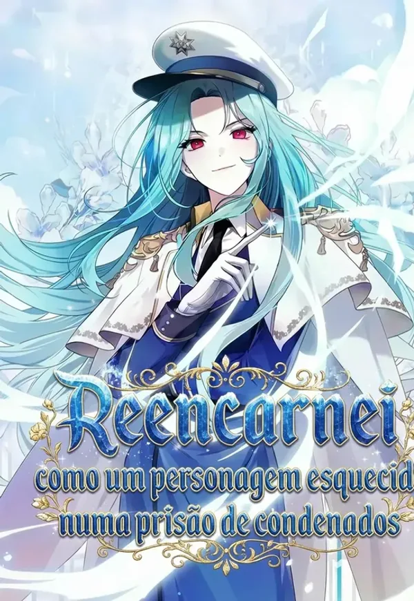 Capa de Reencarnei como um personagem esquecido numa prisão de condenados