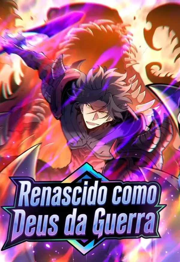 Capa de Renascido como Deus da Guerra