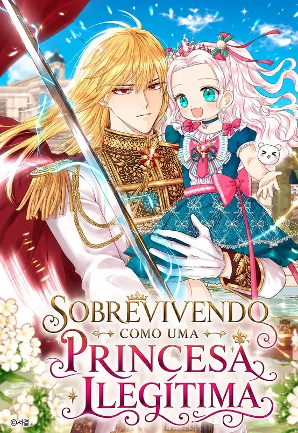 Capa de Sobrevivendo Como Uma Princesa Ilegítima