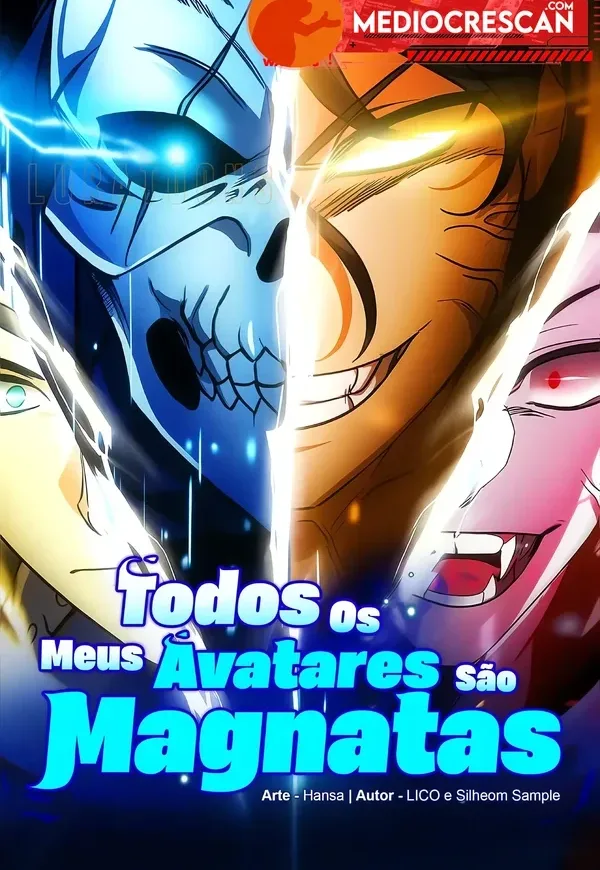 Capa de Todos os Meus Avatares são Magnatas
