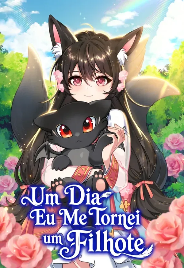 Capa de Um Dia Eu Me Tornei um Filhote