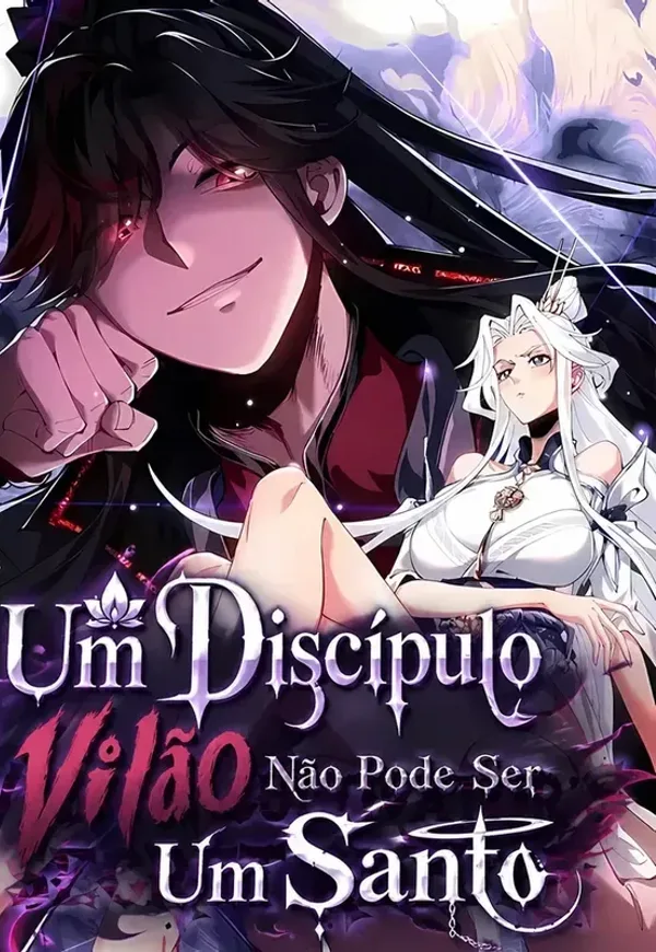 Capa de Um Discípulo Vilão Não Pode Ser Um Santo
