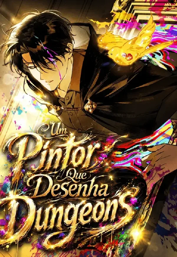 Capa de Um Pintor Que Desenha Dungeons