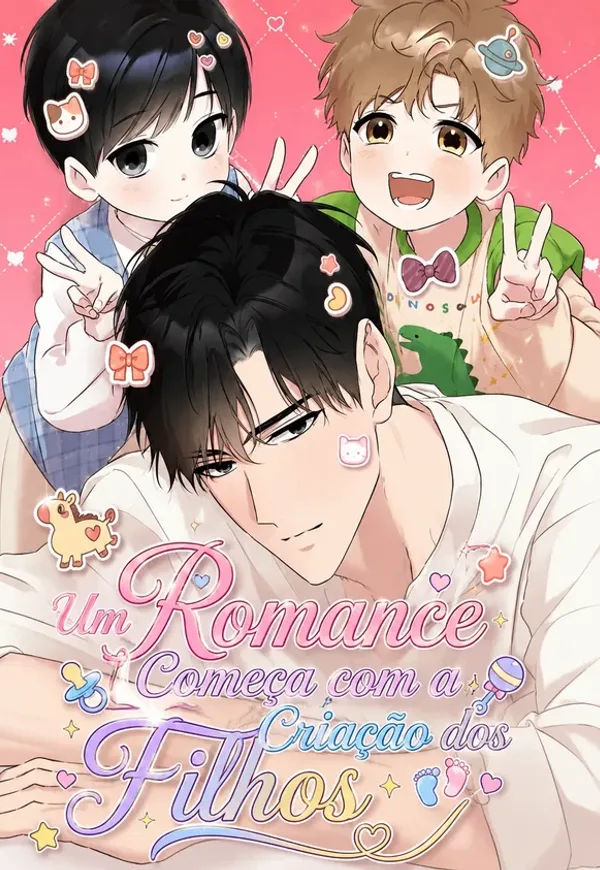 Capa de Um Romance Começa com a Criação dos Filhos
