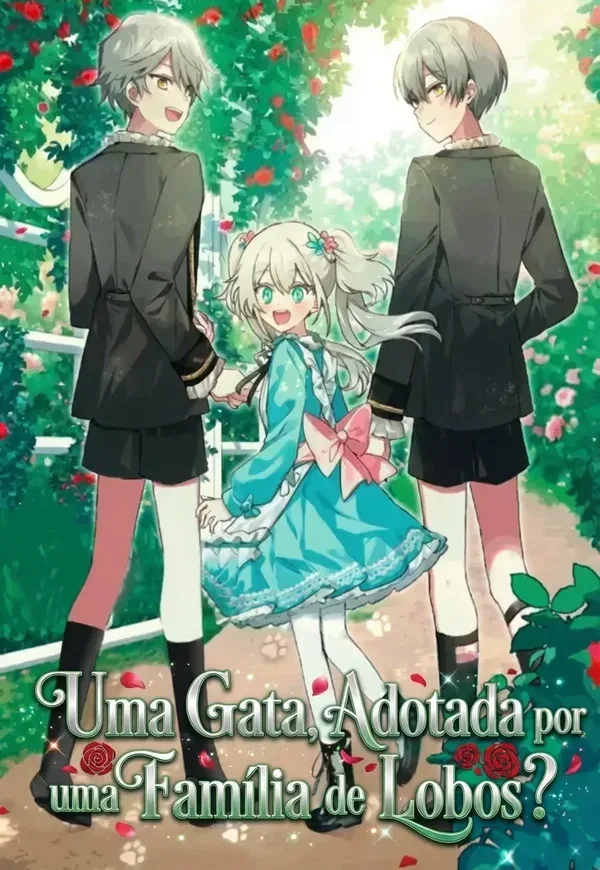 Capa de Uma Gata, Adotada por uma Família de Lobos?